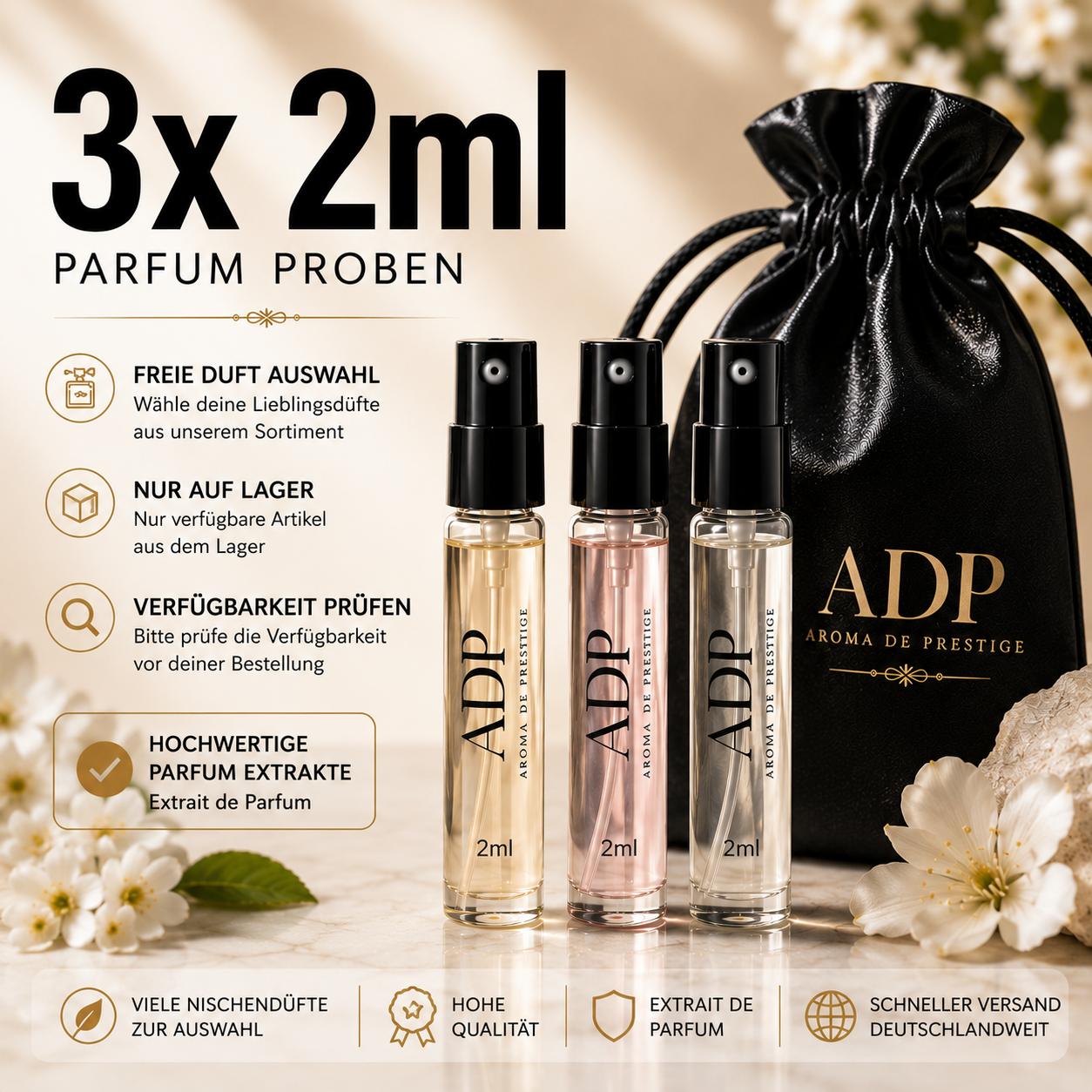 Set di campioni da 3 x 2 ml