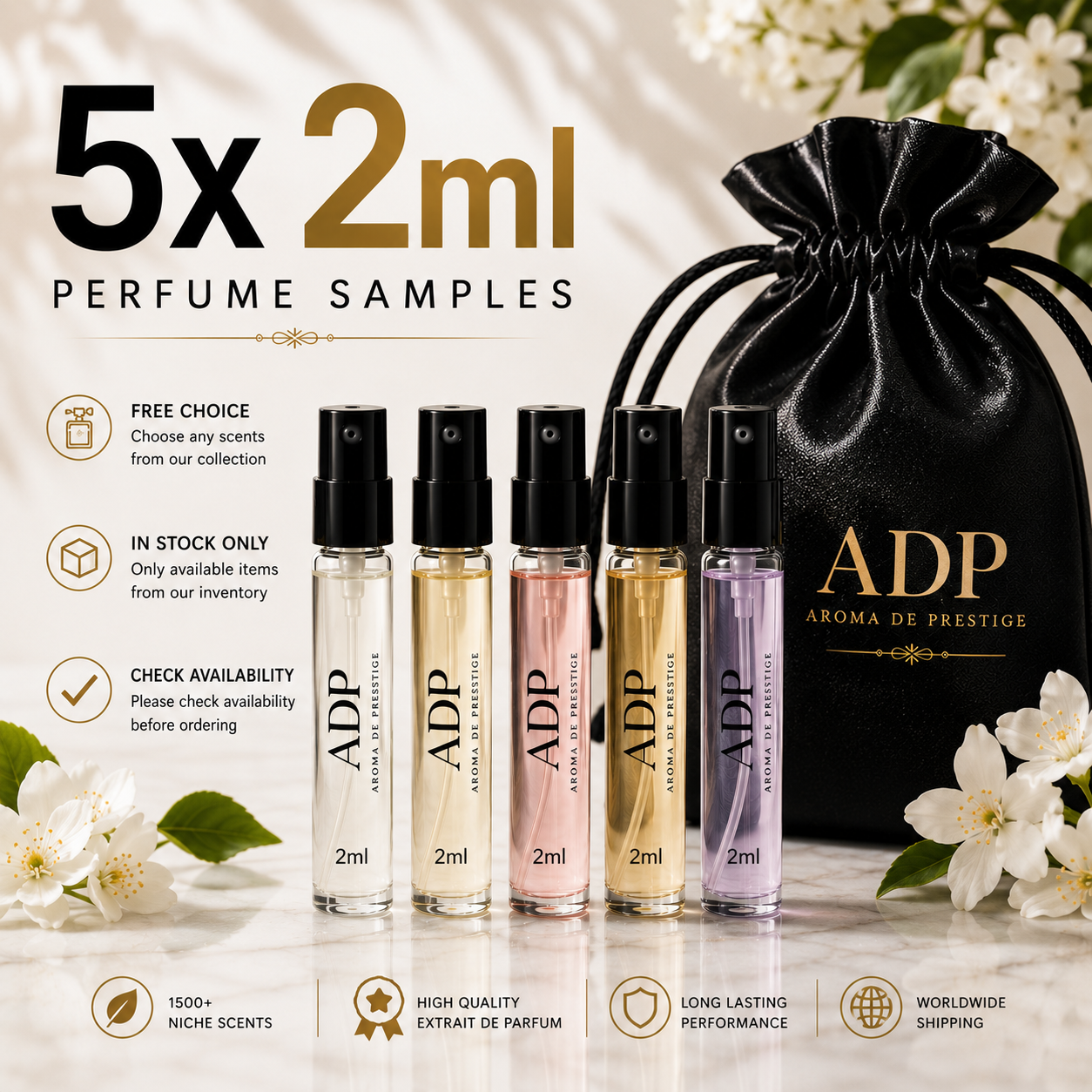 Set di campioni da 5 x 2 ml